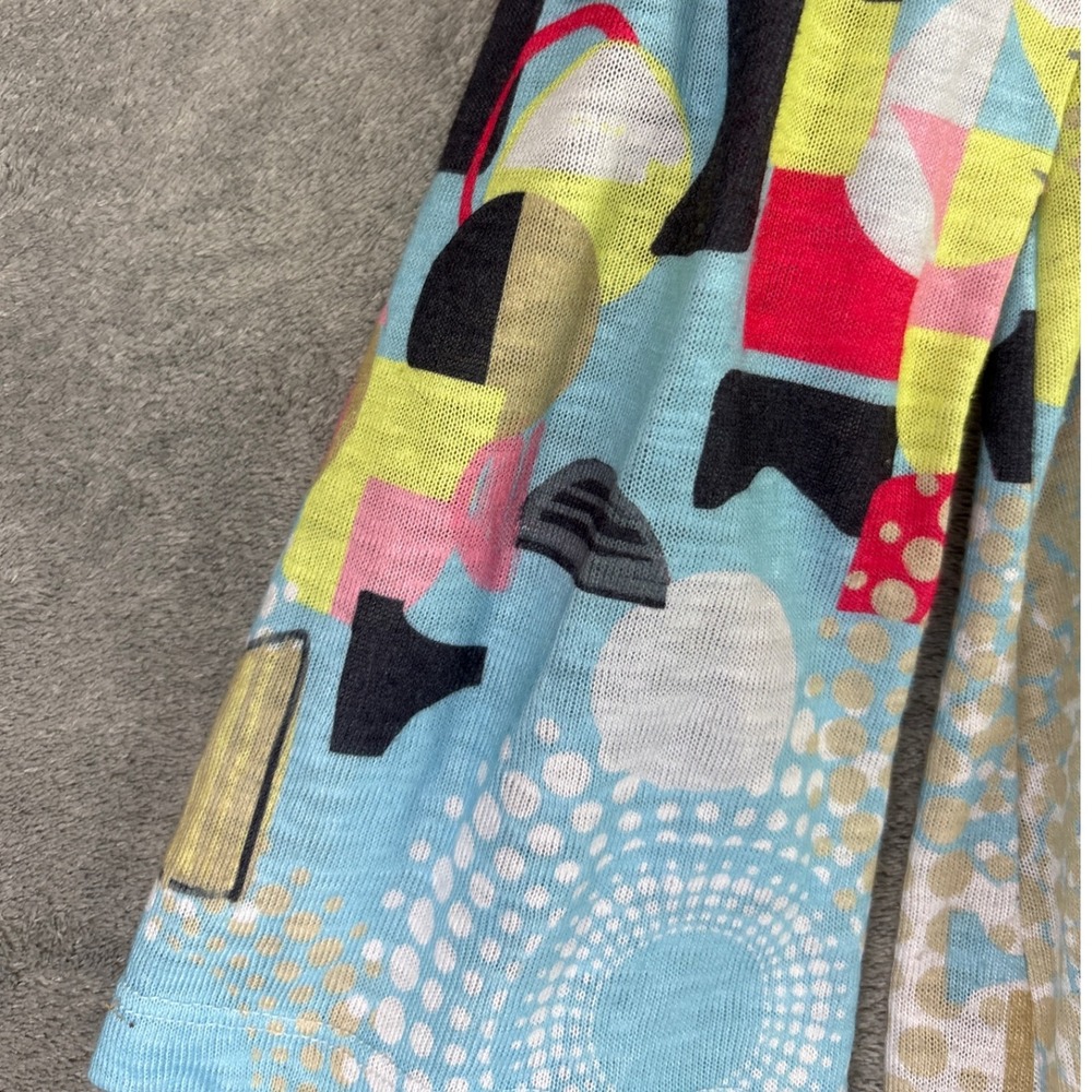 Ali Miles Multicolor Abstract Blouse - Picture 9 of 12